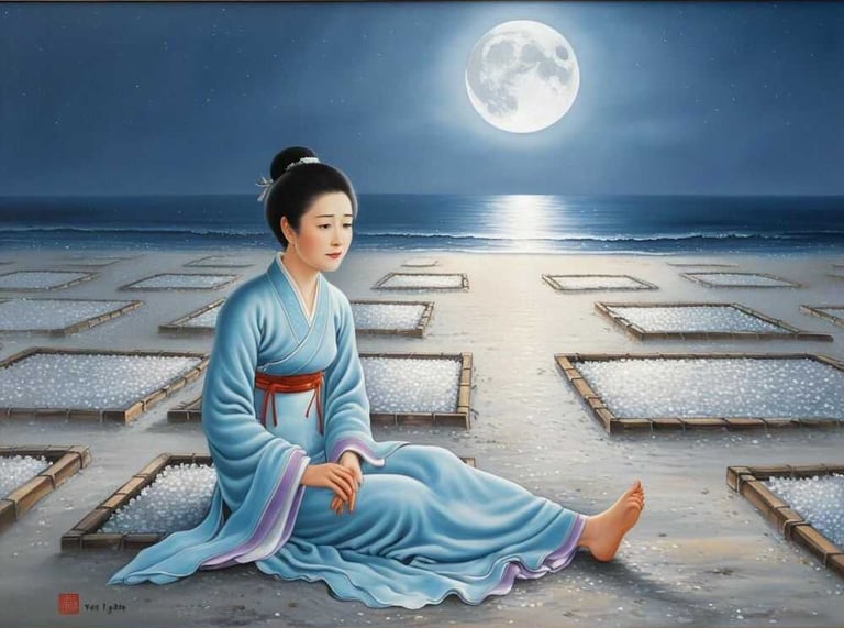 Mẹ Nguyệt Ảnh Tạ Thị Kiều Đêm Trăng Rằm