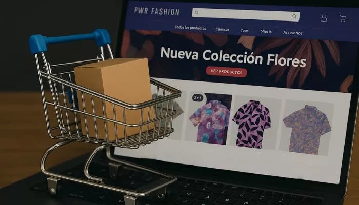 Imagen relacionada con las ventas en línea Escomerse para todo tipo de comercio.