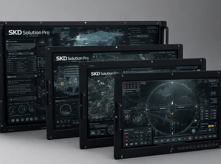 skd's industrial and ruggedized displays