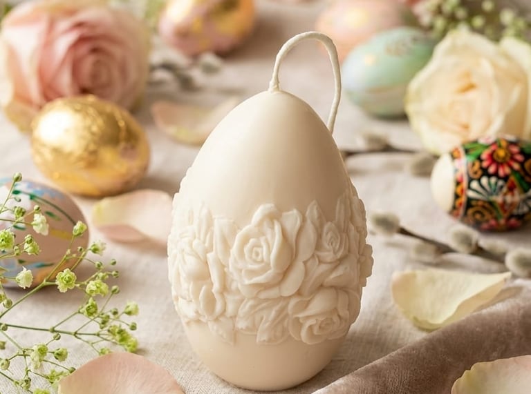 Bougies Sculpturales artisanales Parfumée au parfums de Grasse