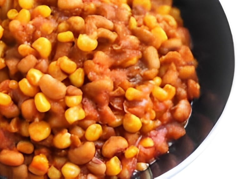 beans and corn