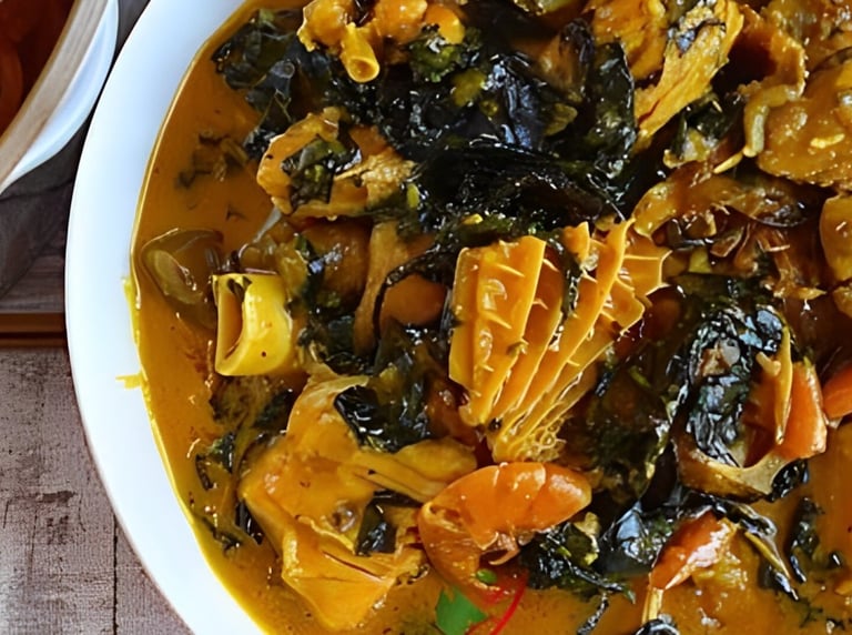 bitter leaf soup by uu kitchen qatar