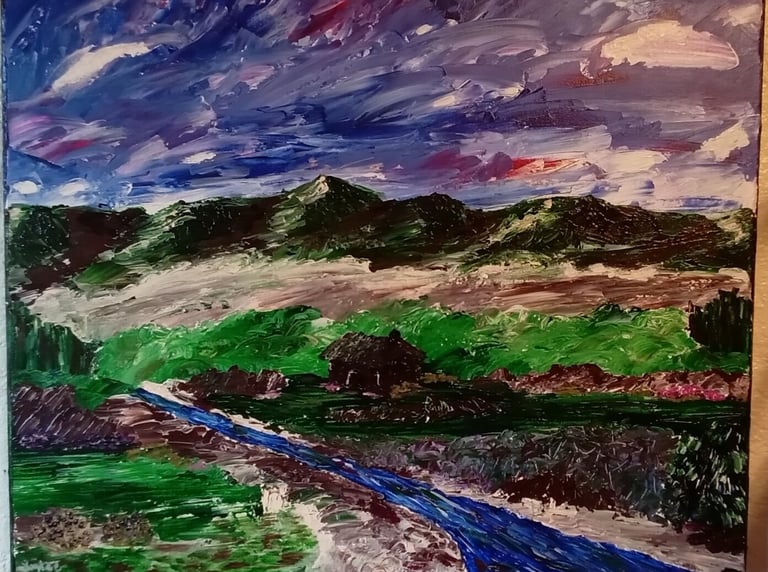 Impressions of Seclusion (painting) Kylee Nicole Smith