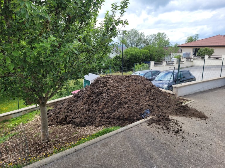 Gros travaux à l'élevage