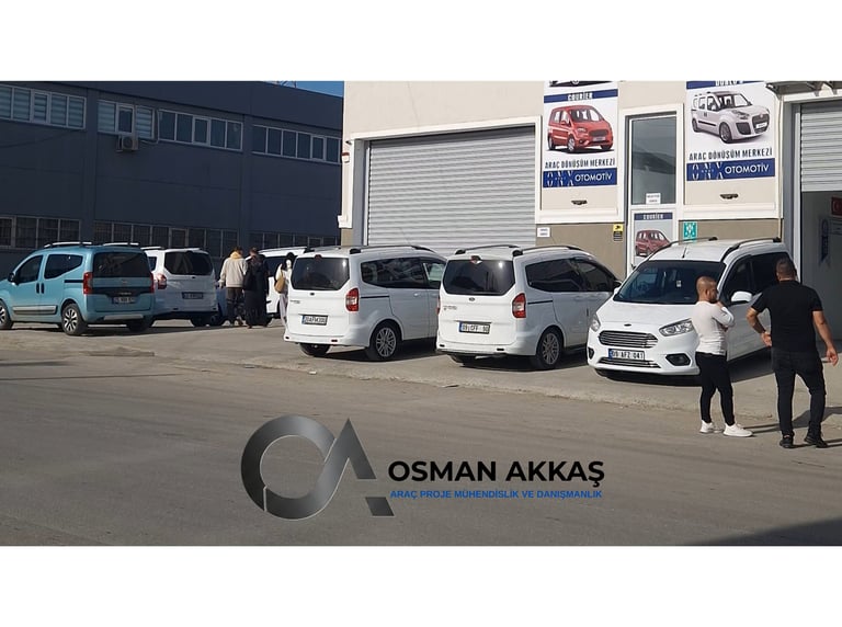 courier otomobile dönüşüm kamyonetten otomobile dönüşüm otomobile çevirme osman akkaş araç proje