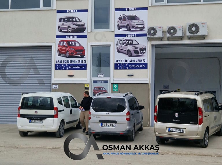 fiorino otomobile dönüşüm kamyonetten otomobile çevirme osman akkaş onx grup otomotiv