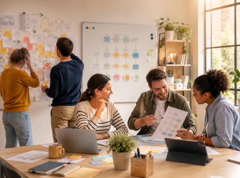 Accompagnement conduite du changement équipes en transformation — LenvolStudio