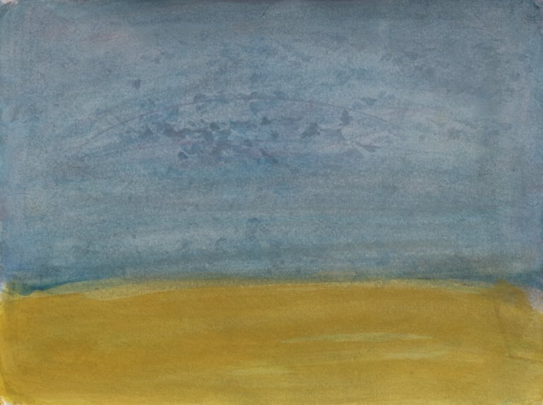 Landscape painting Lina Mikuzyte