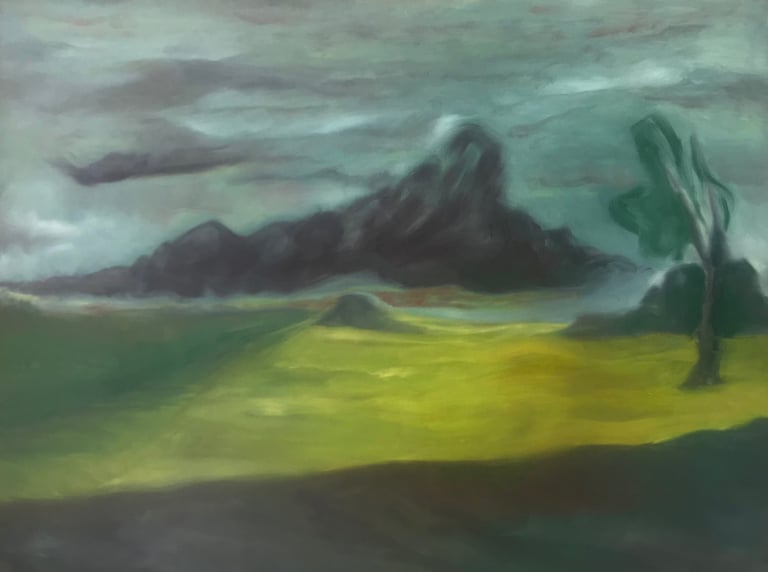 Audra aliejinė tapyba Lina Mikužytė Oil painting Lithuania