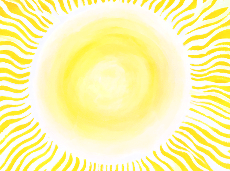 Visionary healing art dreamscape acrylic painting, titled, Illumination