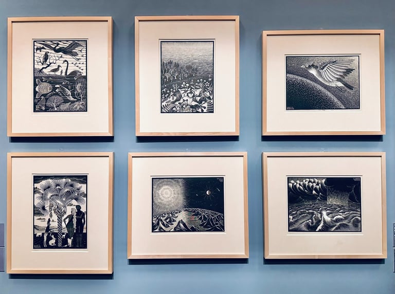 The Days of Creations, woodcuts ©16mag