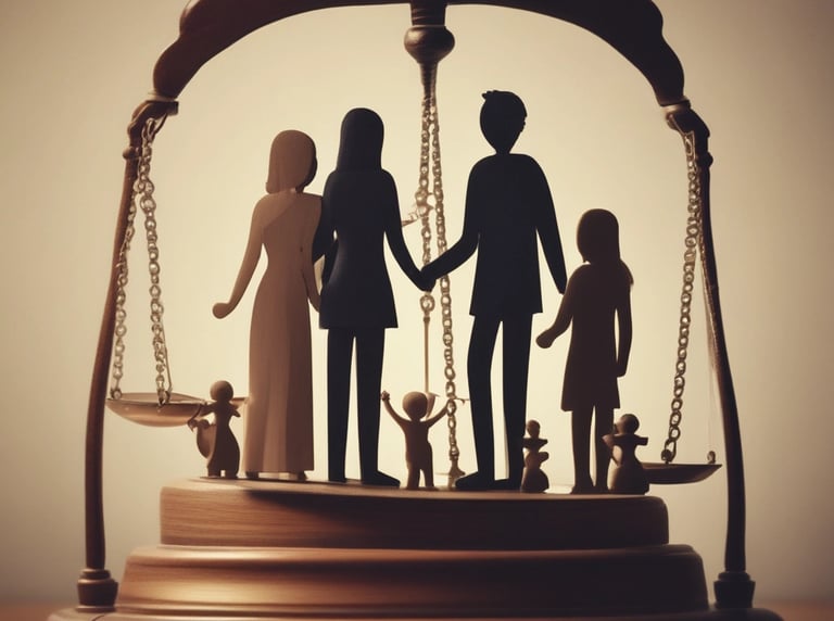 Atendimento jurídico humanizado em separações, sucessões e ações de alimentos