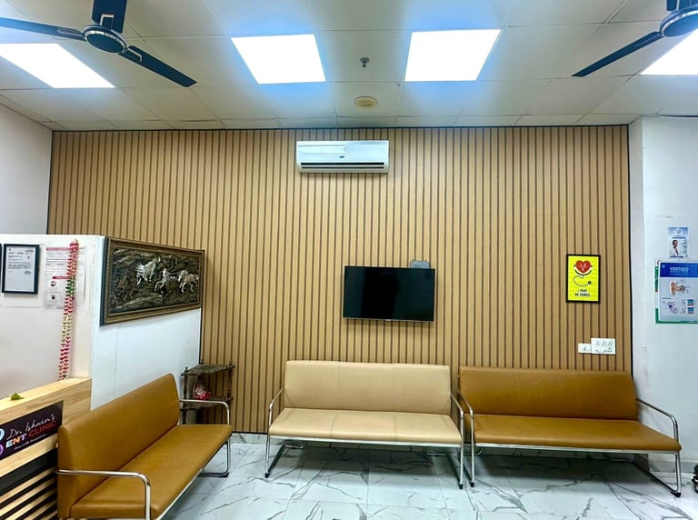 fluted panel installed design