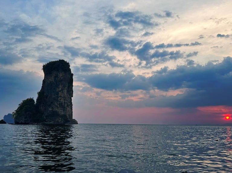 Sunset Krabi, Thailand