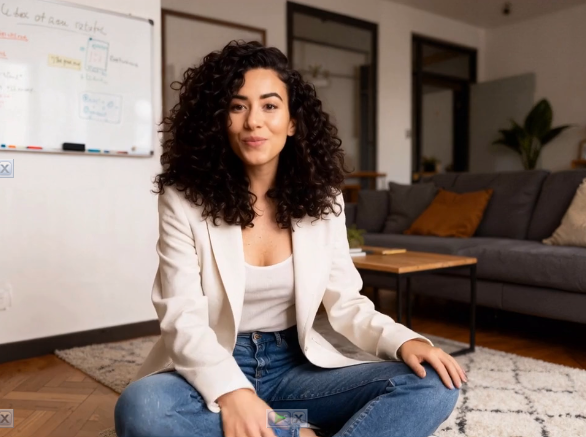 Ava from MyHustleSpark — AI tools educator for beginners
