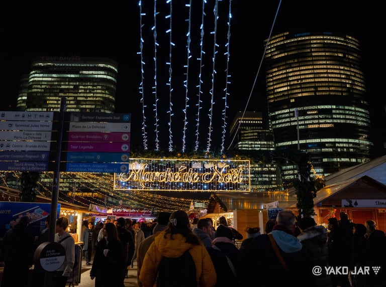 MArché de Noel la Defense