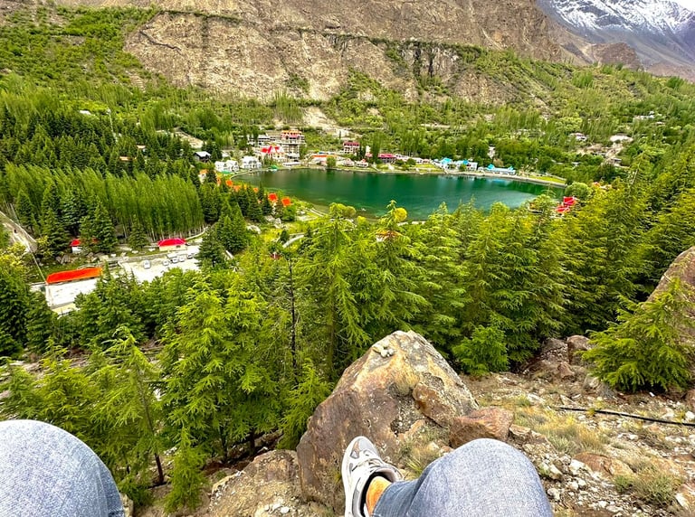 Shangrila Resort with Lower Kachura Lake in Skardu