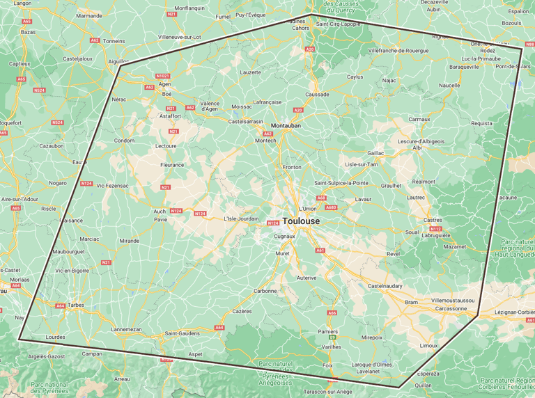 debosselage toulouse zone de service