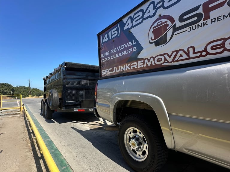 Filing cabinet disposal and office junk hauling in 94105, 94301 & 94596.