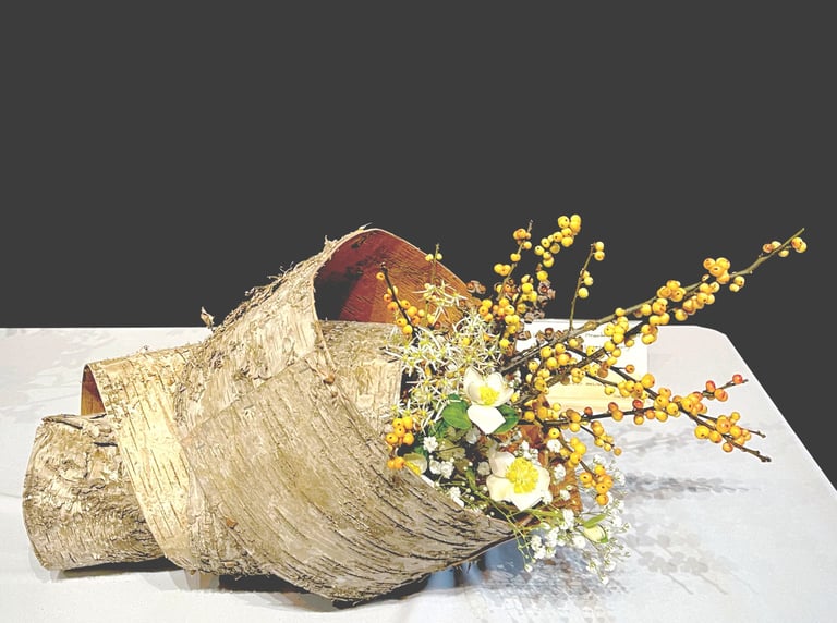 Sogetsu Ikebana - Fujiko Muraoka
