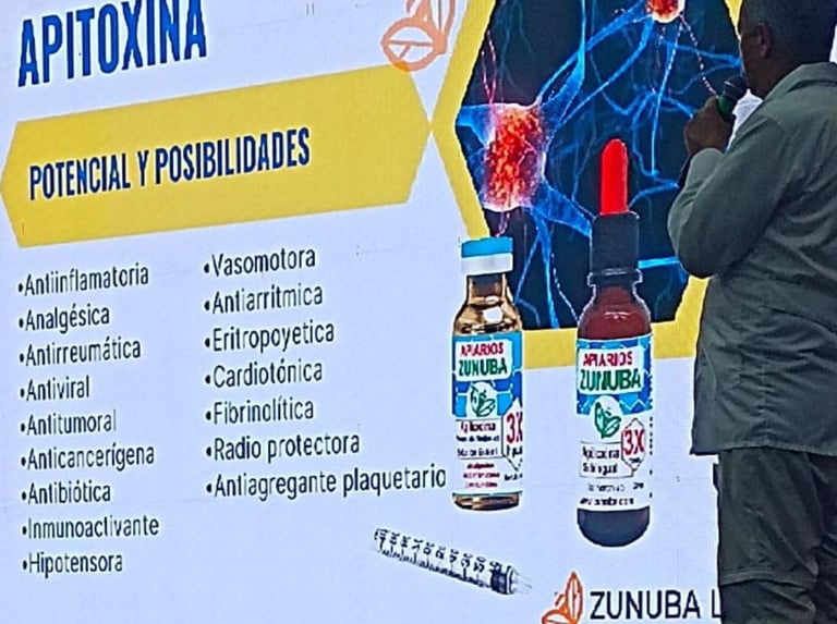 Apitoxin Bee Venom - Veneno de Abejas - Apiterapia - Apitherapy - Apitoxina Inyectable