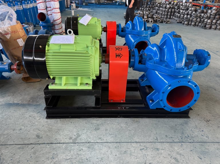 S SH double suction centrifugal pump manufactured by Yongtai Pump