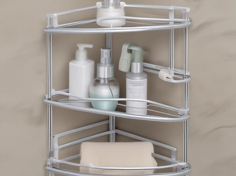 A variety of stylish metal home accessories displayed together.