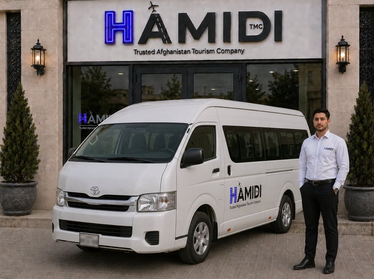 Transportation services for travelers exploring Afghanistan's cultural and historical sites