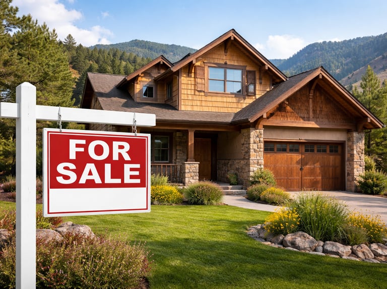 Colorado mountain home listed for sale prior to buyer’s home inspection