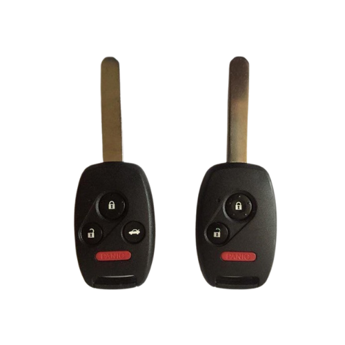 Break-resistant replacement Honda key with OEM remote for Civic and Accord