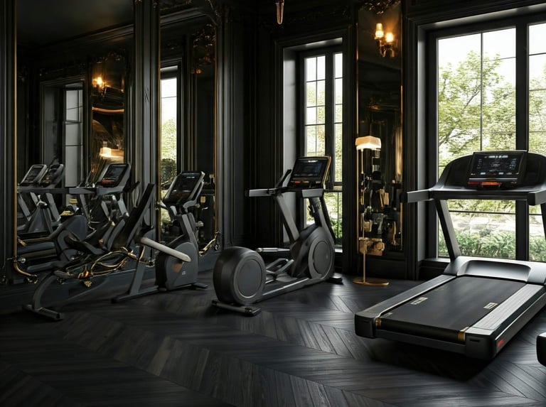 Luxury cardio gym personal training