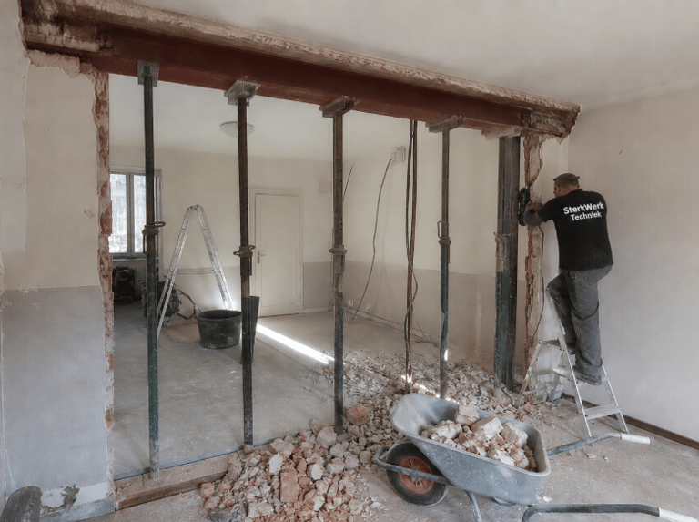 Draagmuur verwijdern door SterkWerk Techniek