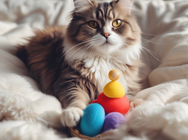 A close-up of a dog chewing on a durable rubber bone featured on the site.