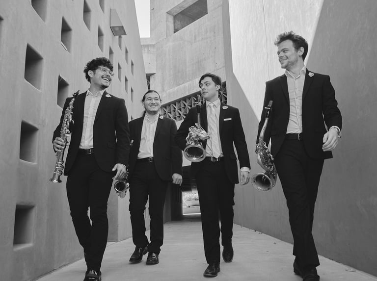 Jerick Meagher Baritone Saxophone with Lotus Quartet