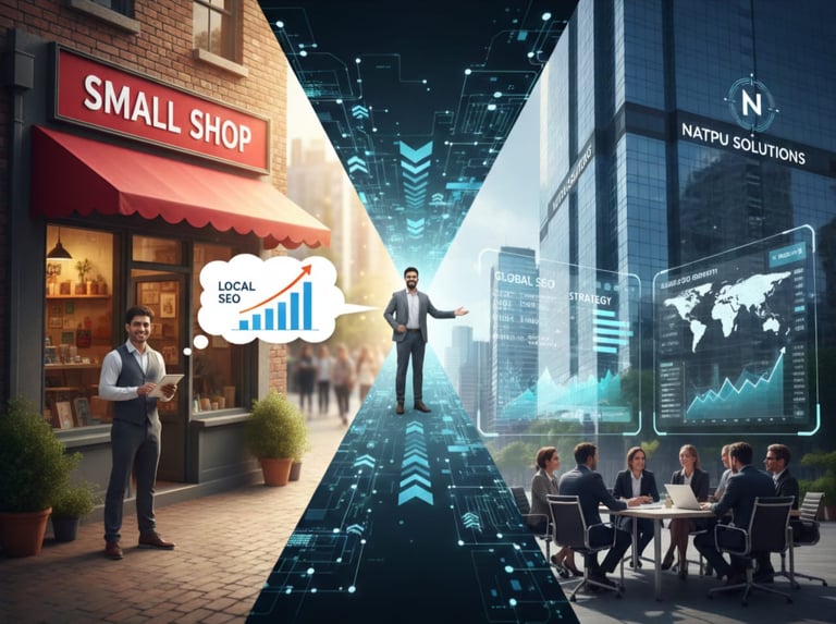 Small business owners and startups looking for SEO and digital marketing support