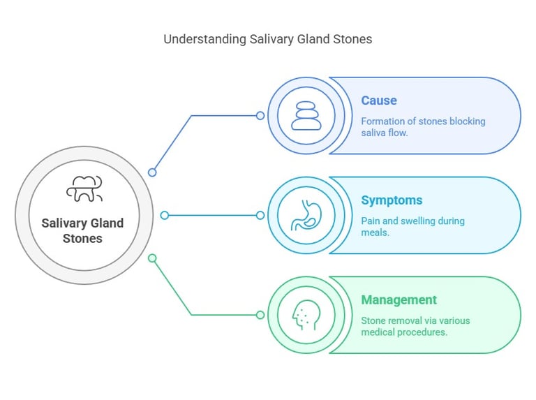 salivary galnd stones
