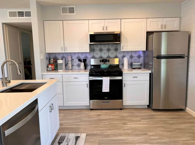 At Hand Heroes Updates Sun City Kitchen including plumbing