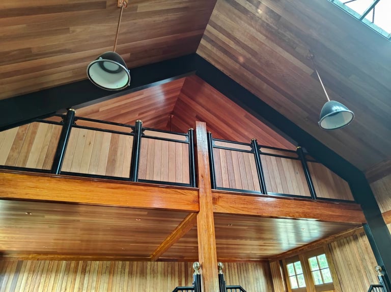 Stables inside loft new build