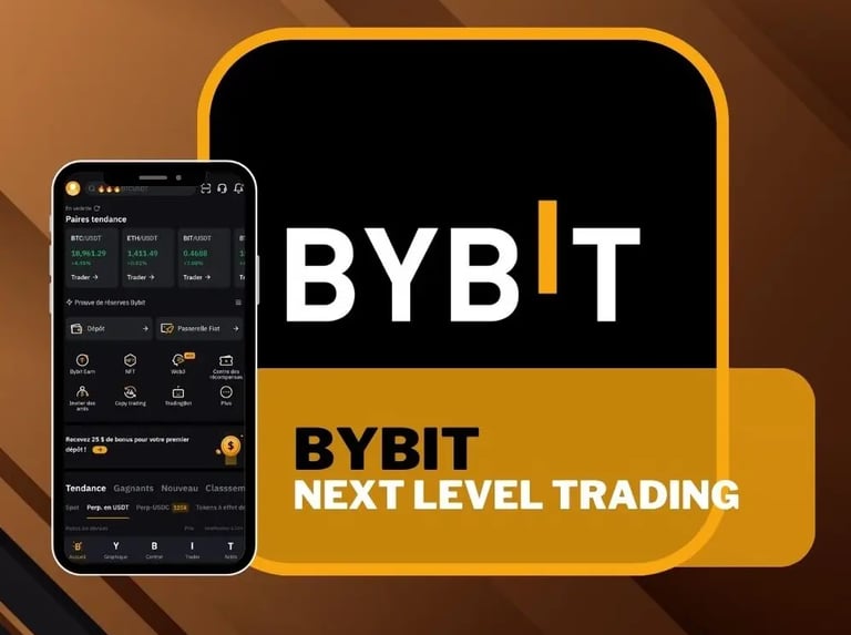 Торгуйте с ByBit на мобильном устройстве, используя активный реферальный код BONUSOK.