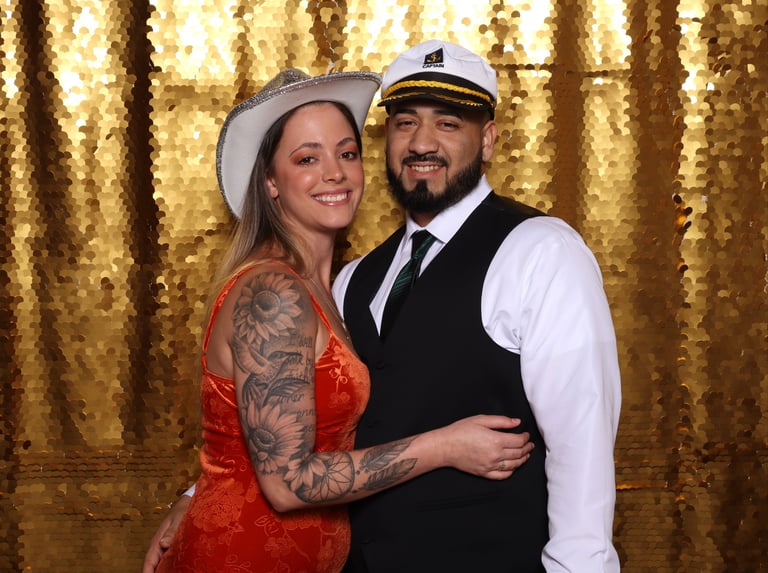 photo booth at lovelock ranch in wimauma