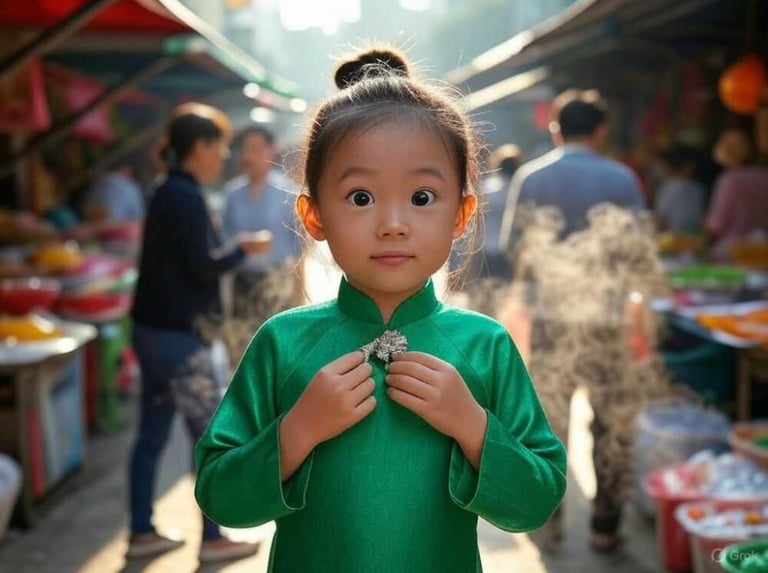 cô bé đi lạc