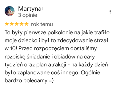 opinie półkolonie poznań, opinie półkolonie piłkarskie poznań