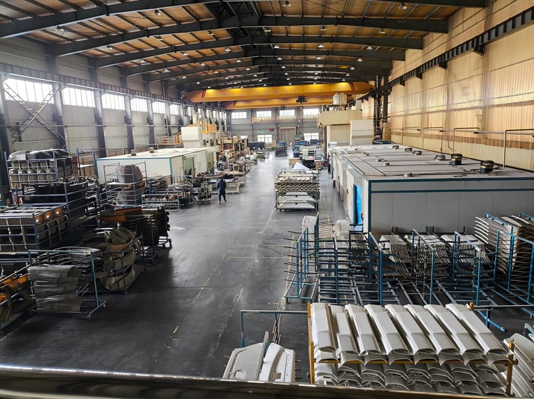 Impact-resistant PDCPD exterior parts for heavy machinery