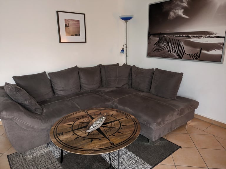 Wohnbereich mit Schlafsofa