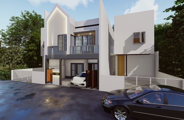 Portofolio desain arsitektural Oemah