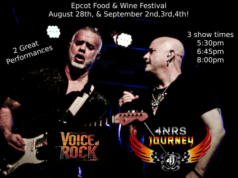 Foreigners Journey Tribute Band Events and Concerts | 4NRS