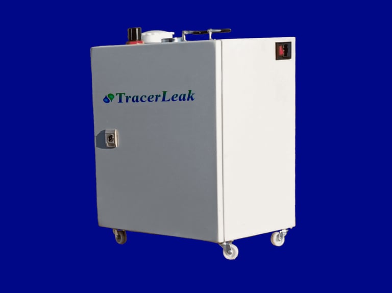 Modelo de generador de gas trazador 