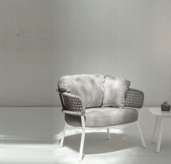 Custom outdoor lounge chair by luxury furniture manufacturer Craftnika