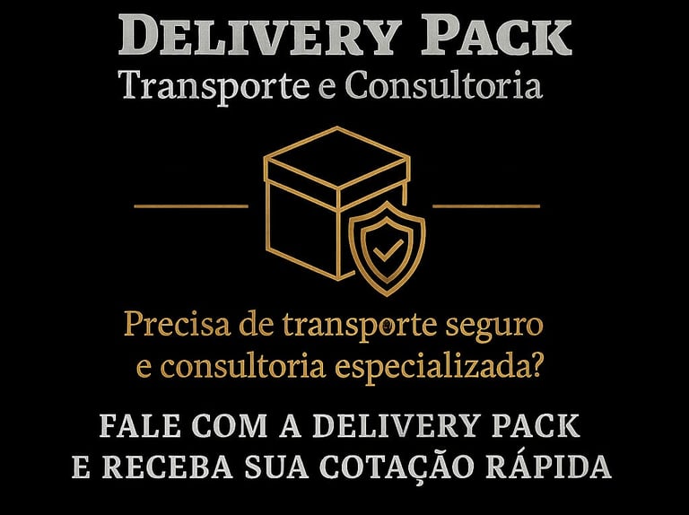 Delivery Pack - Transporte e consultoria 