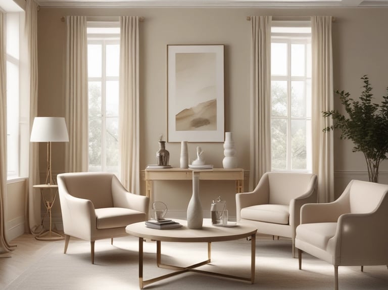 Bright living room with modern inventory